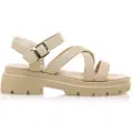 Mustang MTNGtil kvinder. 51891 Casual Zuri Beige Sandaler (39), 3-5 cm, Spænder