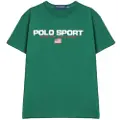 Ralph Lauren Polo Ralph Laurentil mænd. 710880627020 Classic Fit Polo Sport T-shirt grøn strikket (XL), Casual, Bomuld, Korte ærmer