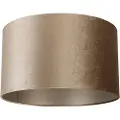 QAZQA Velvet lampeskærm Taupe 35/35/20