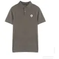 Save the Duck Save The Ducktil mænd. DR1213M-BATE20 Ovids grågrønne poloshirt (M), Casual, Bomuld, Korte ærmer