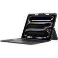 Targus Versavu - keyboard and folio case - with trackpad - QWERTY - Nordic - black Input Device - Tastatur & Folio sæt - Nordisk - Sort