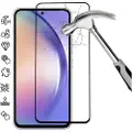 Mtp Products Samsung Galaxy A55 Skærmbeskyttelse Hærdet Glas - 9H - Full Fit - Sort Kant