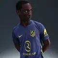 Nike Club Atlético de Madrid 2025/26 Stadium Away Nike Dri-FIT Replica-fodboldtrøje til mænd - blå