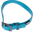 TIAKI vandafvisende PVC-halbånd, blå - Størrelse L: 34-56 cm halsomkreds