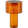 Newgarden Bordlampe orange plast inkl. LED solcelle genopladelig IP44 - Ambar