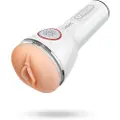 Leten SM340 - genopladelig, vibrerende, sugende, stønende masturbator