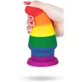 Lovetoy Prider - anal plug - 15cm (regnbue)