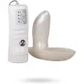 You2Toys - Skalsaddel - bærbar vibrator (hvid)