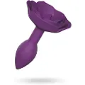 Love to love Open Roses S - silikone anal plug (lilla)