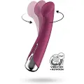 Satisfyer Spinning G-Spot 1 - roterende G-punktsvibrator (rød)