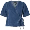 Pieces Pcfibbo Denim Top
