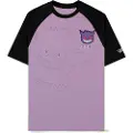 Difuzed Pokémon Gengar T-shirt Med Korte ærmer
