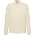 Pepe Jeans Pepe Jeanstil mænd. PM542213 New Oliver Gd Ls hvid poloshirt (L), Casual, Lange ærmer, Bæredygtig