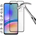 Mtp Products Samsung Galaxy A05s Skærmbeskyttelse Hærdet Glas - Full Fit - Sort Kant