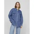 Vila Oversize Denim Skjorte