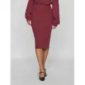 Vila Strikket Pencil Skirt