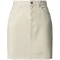 Pepe Jeans Pepe Jeanstil kvinder. PL901221TB7 Nederdel W11 Mini hvid ecru (L), Casual, Bomuld, Bæredygtig