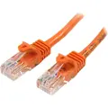 StarTech.com 5m Orange Cat5e / Cat 5 Snagless Ethernet Patch Cable 5 m - patch cable - 5 m - orange - Orange - 5 meter