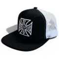 West Coast Choppers Og Cross Flatbill Kasket