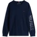 Tommy Hilfiger Kids Graphic T-shirt Med Lange ærmer