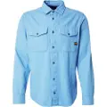 G-Star G-Startil mænd. D24963-D454-H055 Marine Slim skjorte blå (XXL), Casual, Lange ærmer, Økologisk bomuld, Bæredygtig