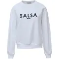Salsa Jeans Embroidered Branding Sweatshirt