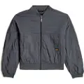 G-Star G-Startil kvinder. D26004-D923-860 Sommer bomberjakke grå (L), Casual, Viscose