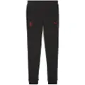 Puma AC Milan FtblEssentials Pants Youth, Clothing, Black/Red, 7-8Y