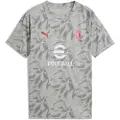 Puma AC Milan Pre-match Jersey Youth, Clothing, Smokey Gray/White, 11-12Y