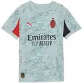 Puma AC Milan 25/26 Goalkeeper Jersey Youth, Clothing, Modern Mint/Red, 9-10Y