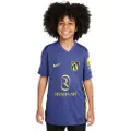 Nike Club Atlético de Madrid 2025/26 Stadium Away Nike Dri-FIT Replica-fodboldspillertrøje til større børn - blå