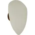 QAZQA Design væglampe beige organisk 32 cm 2-lys - Pulley