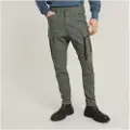 G-Star G-Startil mænd. D24307-D504-1260 Cargo-bukser Zip Pkt 3D grå (35/36), Casual, Bomuld