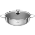 Ballarini Ancona Dyb Non-stick Pande Med 2 Håndtag Og Låg 28 Cm