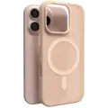 Puro iPhone 16 Pro Puro Daylight MagSafe Silikone Cover - Beige