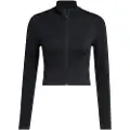 Adidas Workout Essentials Knit Sweatshirt Med Lynlås