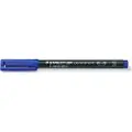 Staedtler LUMOCOLOR PERMANENT S 0.4 mm BLÅ, ÆSKE 10 STK