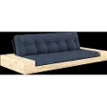 Karup - Base Sovesofa m. 2 sidebokse Tre-personers - Blå - Sovesofaer - - Homeroom