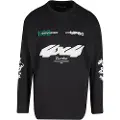 Mister tee Motorsport Cut On T-shirt Med Lange ærmer
