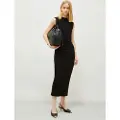 Marella Marellatil kvinder. 2513621061200 Nef kjole sort (M), Casual, Party, Viscose, Uden ærmer/stropper