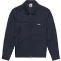Kappa Robe di Kappatil mænd. 67124CW Navy baseball-stil overshirt (XL), Casual, Polyester, Blå