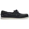 Sebago Sebagotil kvinder. 781111W Portland Flesh Out Navy Mokkasiner i læder (40), Fast, Blonder, Casual, Blå