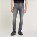 G-Star G-Startil mænd. D20071-D620-G531 Jeans Revend FWD Skinny grå (40/34), Casual, Økologisk bomuld, Bæredygtig