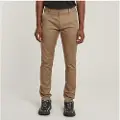 G-Star G-Startil mænd. D25179-C105-6057 Chino-bukser Skinny 3.0 grøn (28/30), Brun, Casual, Økologisk bomuld, Bæredygtig