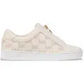 Michael Kors Michael Korstil kvinder. 43T5KTFP5L Keaton Zip Slip On beige lædersko (37), Fast, Lynlås, Casual
