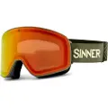 Sinner Snowghost Sintrast Trans+ Matte Moss Grn Briller grøn