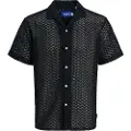 Jack & Jones Summer Luke Texture Resort Kortærmet Skjorte