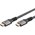Goobay HDMI 2.1 Sleeved - 5m - Sort