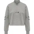 Hummel Legacy Nikka Cropped Halv Lynlås Sweatshirt