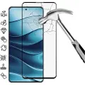 Mtp Products Xiaomi Redmi Note 14 4G/5G Skærmbeskyttelse Hærdet Glas - 9H - Full Fit - Sort Kant